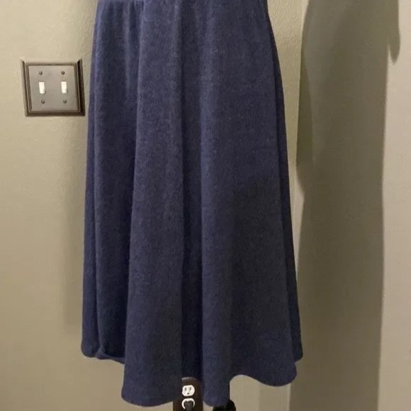 Torrid HACCI MOCK NECK SKATER DRESS knit with cute Keyhole in back! - Picture 4 of 5